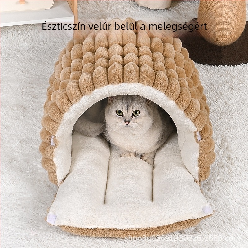 Kisállat fészek kutyáknak | Anyag: Textil; Márka: One Person Two Pets; Modell: YWTD128; Cél: Kutya; Telepítés: Nincs szükség telepítésre