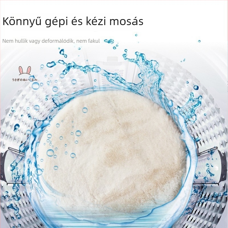 Macska kör alakú fészek párna, vászon anyagból, őszi-téli meleg, géppel mosható