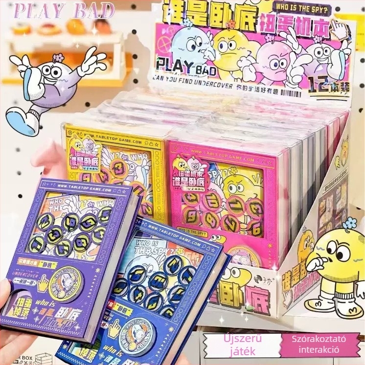 Zi yi — Capibara karikatúra Gashapon mechanizmus jegyzetfüzet, spirálkötés, 50–100 oldal