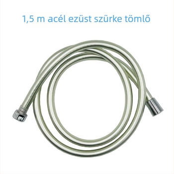 Zuhanyfej tömlőhöz nyomásfokozóval — PVC, Modell QFS1003, Nominális nyomás 5, Működési hőmérséklet 50, Felszíni szerelés