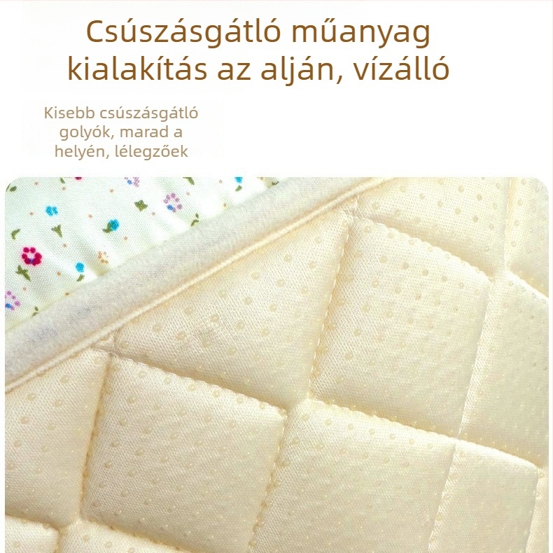 Téli nyúl odú alvópárna, pamut-lin anyagból, virágmintás, légáteresztő és meleg, nyuszik számára