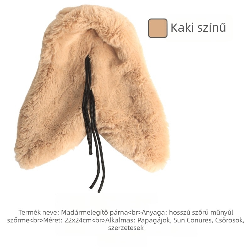 Papagájfészek – Téli meleg takaró és szigetelő párna, pamutfészek háziállatoknak; Anyag: Textil; Származás: Qufu; Márka: Aoyi; Kategória: Kisállat fészek