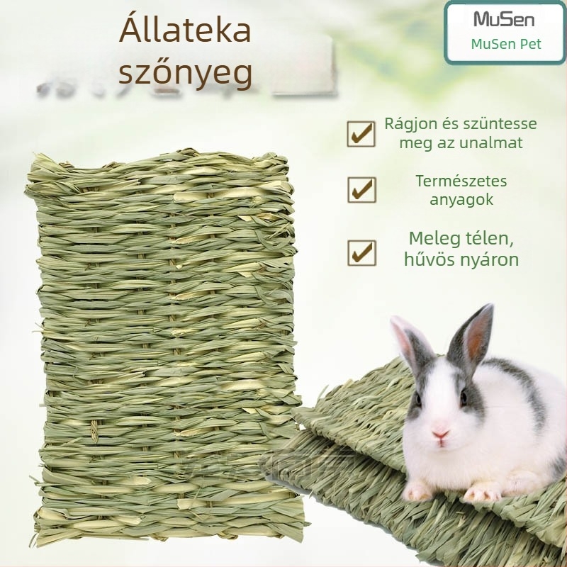 Radish Valley Füves Fészek nyulak és tengerimalacok számára, Anyag: takarmányfű, Kategória: háziállat-fészek
