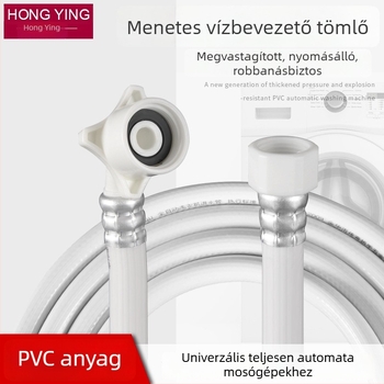 4-pontos menetes mosógép vízbekötőcső és hosszabbítócső