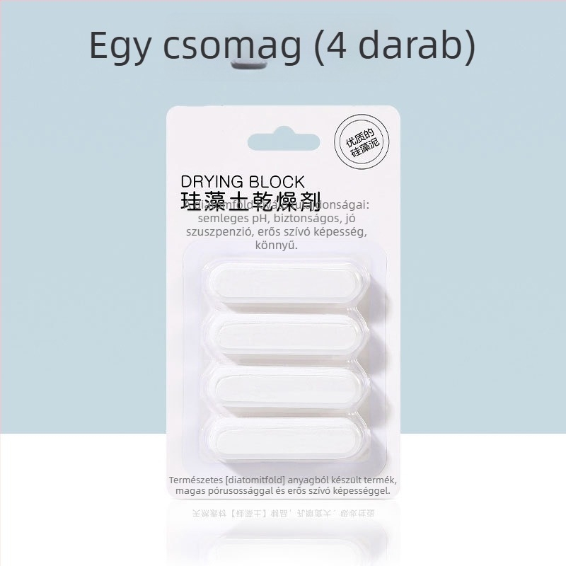 Állateledel deszikkáló – Diatomaceous Earth nedvességcsökkentés macska- és kutyaeledel tárolásához (4 darabos készlet)