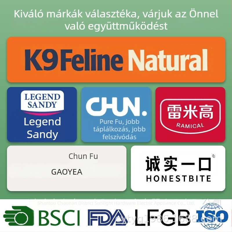 Sunlight galvanizált vasból készült állateledel-tároló edény bambusz fedővel, tömített, macska- és kutyaeledelhez és jutalomfalatokhoz, 6 L és 3 L