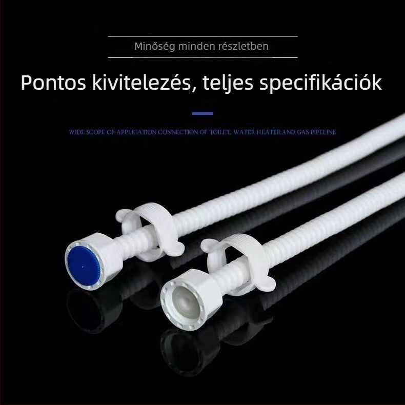 Vízellátó cső vízmelegítőhöz (műanyag anyag; műanyag csatlakozó; egy darab)