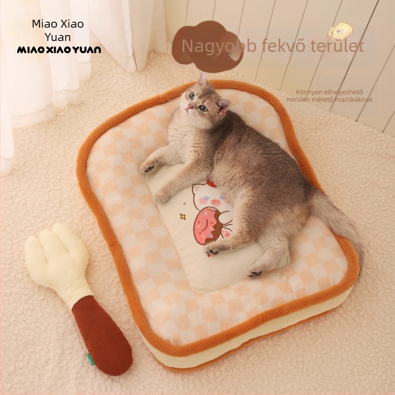 Macskafészek – Bunny velvet anyag; alkalmas macskáknak; kategória: háziállatfészkek és ketrecek