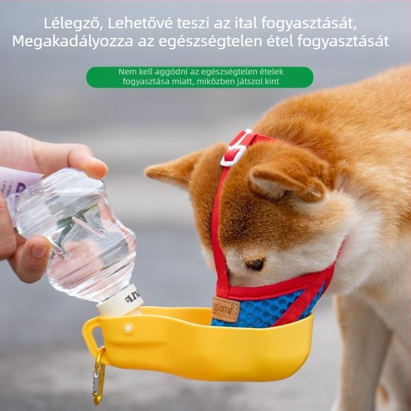 Kutyamuzzle megelőzi a táplálkozást, a nyalogatást, a harapást és az ugatást; maszk és harapás elleni eszköz
