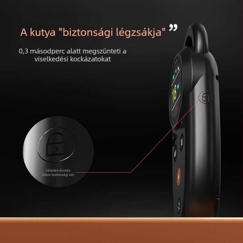 Idmg okos kutya-edző eszköz, többfunkciós edző eszköz, távirányítós ugatás-ellenőrzés, állítható elektromos sokkoló gallér kutyáknak