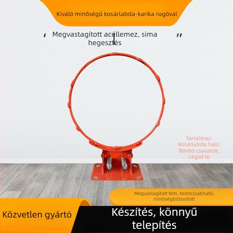 Rugós kosárlabda palánk, falra szerelhető, beltéri és kültéri használatra, Rui chengrui márka