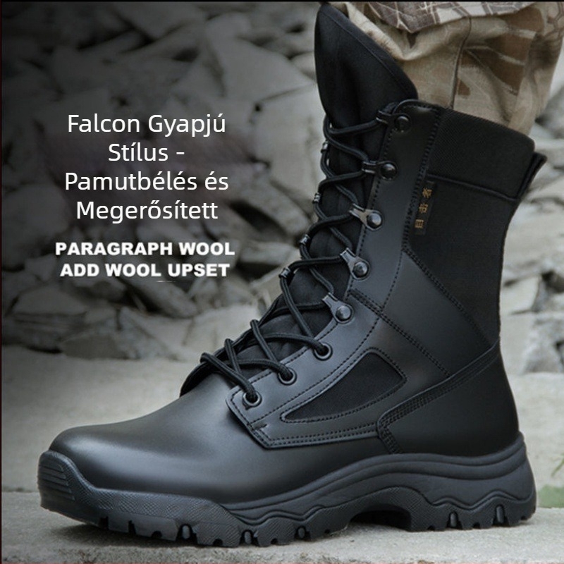Kültéri ultrakönnyű harci bakancsok, uniszex, vízálló, lélegző, csúszásmentes, melegen tartó