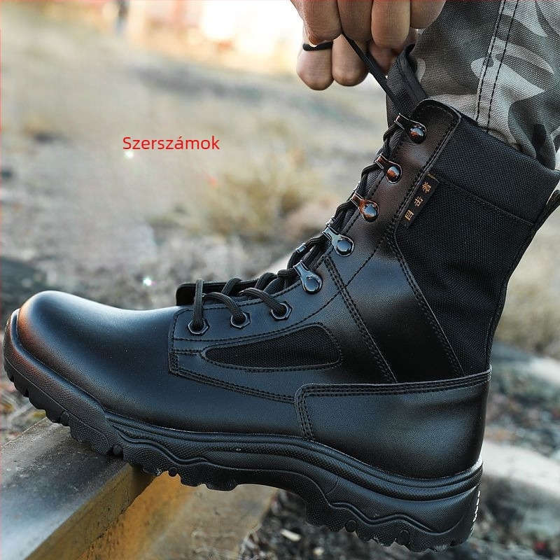 Kültéri ultrakönnyű harci bakancsok, uniszex, vízálló, lélegző, csúszásmentes, melegen tartó