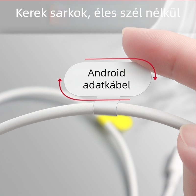 Vízálló adatkábel címke, öntapadós Kraftpapír, kézzel írt címkézéshez, 100 db