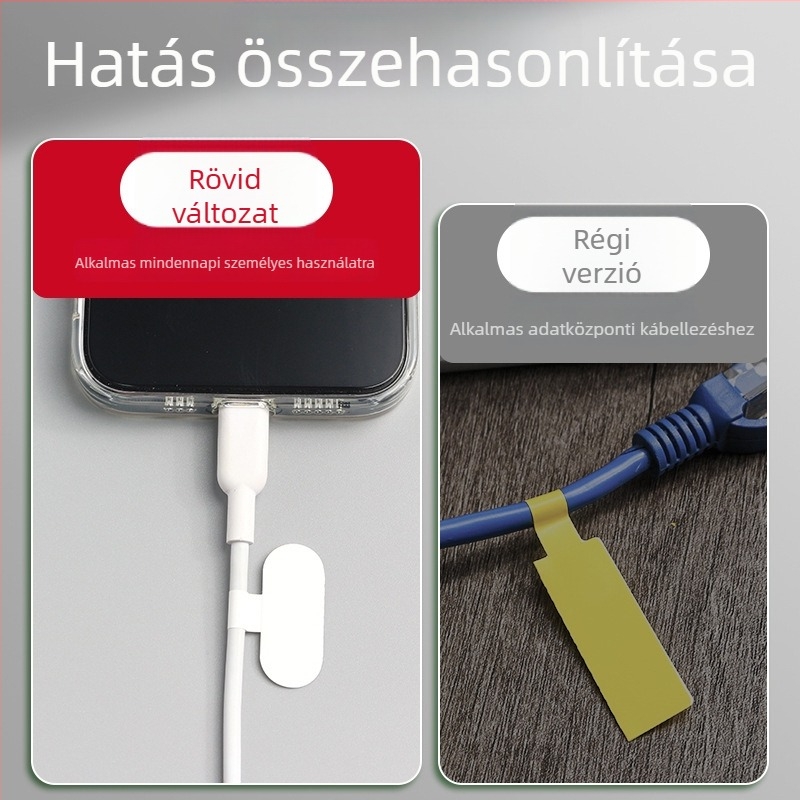 Vízálló adatkábel címke, öntapadós Kraftpapír, kézzel írt címkézéshez, 100 db