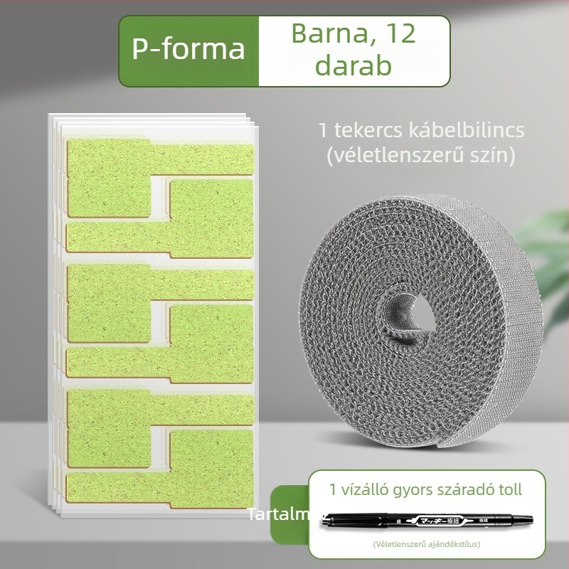 Vízálló adatkábel címke, öntapadós Kraftpapír, kézzel írt címkézéshez, 100 db