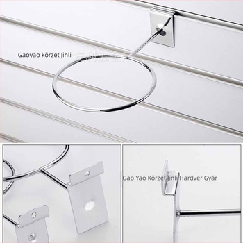 Többsoros kampókkal ellátott vas tartó állvány, modern minimalista stílus, teherbírás 1–3 kg, Yuri