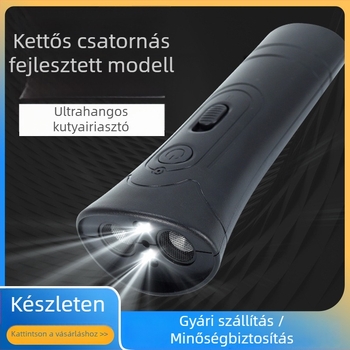 Kézben tartható ultrahangos kutya-űző, hordozható, műanyagból, általános használatra, 208 db/doboz