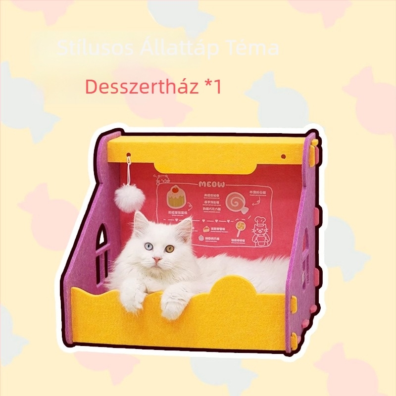 Filc macskaodú - négy évszakos univerzális, félzárt dizájn, macskáknak