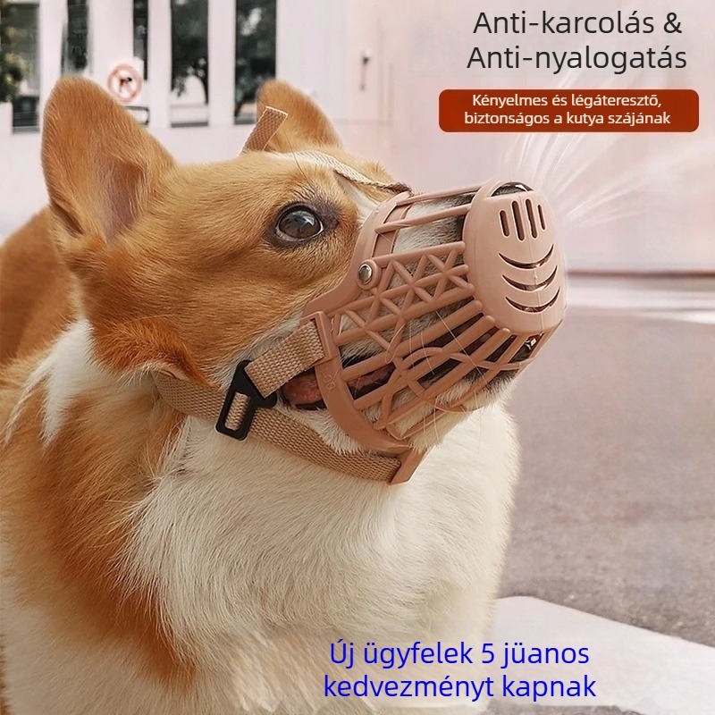 Pengyi kutya orr- és szájvédő, anti harapás, anti rágás és anti ugatás