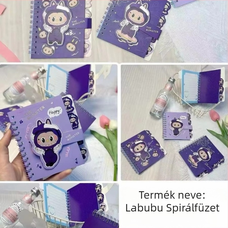 Star Person spirálfüzet tanulóknak – 30 belső oldal, belső papírsúly 10, belső méret 10, modell XQ-6430