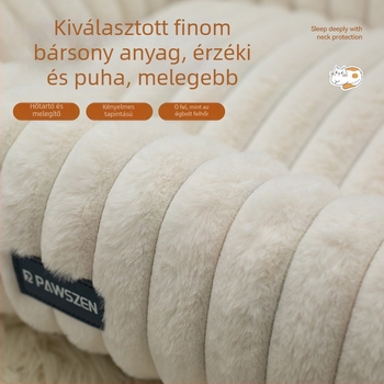 Osley macska odú - kopásálló, egész éves plüss, csíkos mintázat