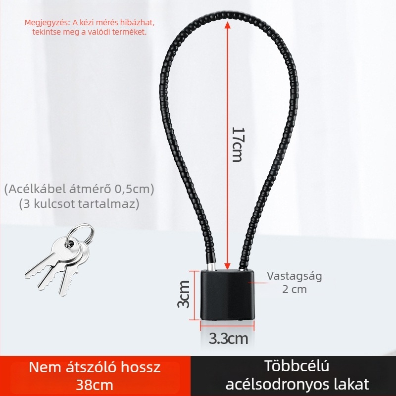G-típusú lakat szekrényekhez, vasból készült, Yading Emperor márka, modern minimalista stílus