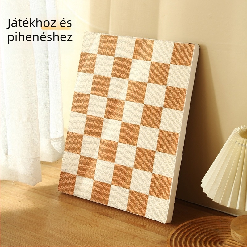 Checkerboard macska kaparódeszka – kettős funkciójú játék kaparásra és pihenésre, hullámkartonból, japán stílus