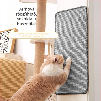 Dan pet Sziszál macska karmoló falra szerelhető, egyszerű stílus, 40 darabos csomag