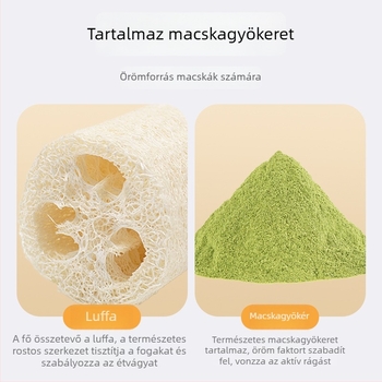 Függőleges falra szerelhető macska karmolási panel loofah anyagból, integrált játékgolyóval és tartós karmolási felülettel
