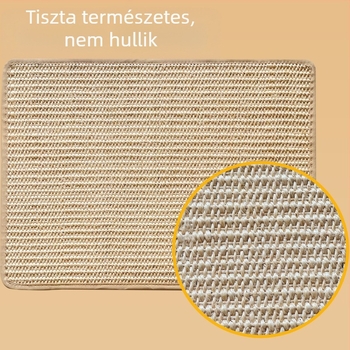 Macska kaparó párna szizálból, egyszerű stílus