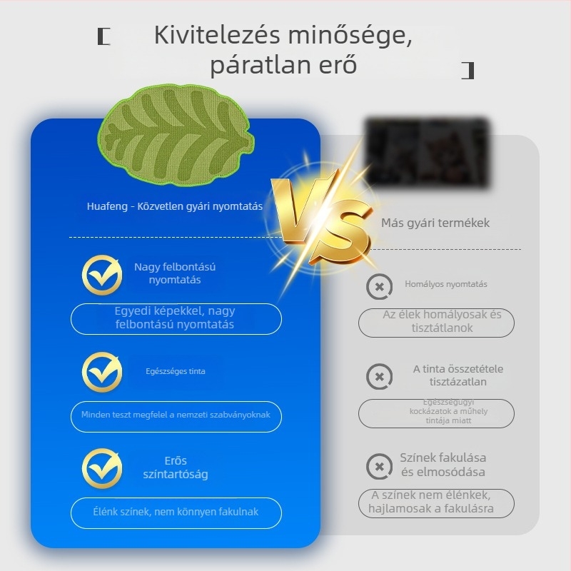 Szizálból készült macska karmoló tábla, falra szerelhető, háziállat matrac, egyedi nyomtatás a saját mintáddal