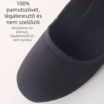 Tánccipő – vászon felsőrész, bőr talp, felnőtt nő, modern és latin tánc, modell 4703