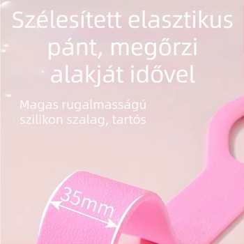 Háztartási jóga hátnyújtó eszköz szilikon rugalmas kötéllel; nyitott hátsó rész; Anyag: Egyéb; Márka: Egyéb