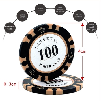 Strange dream játék chipek, agyag chipek, 40-es specifikáció, 4 darabos csomag, bárhoz és asztali játékokhoz