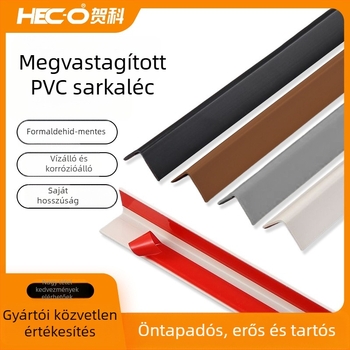 Puha PVC sarokvédő csíkok falakhoz, nappali dekoráció (Márka: He ke; Csomagolás: 70 db)