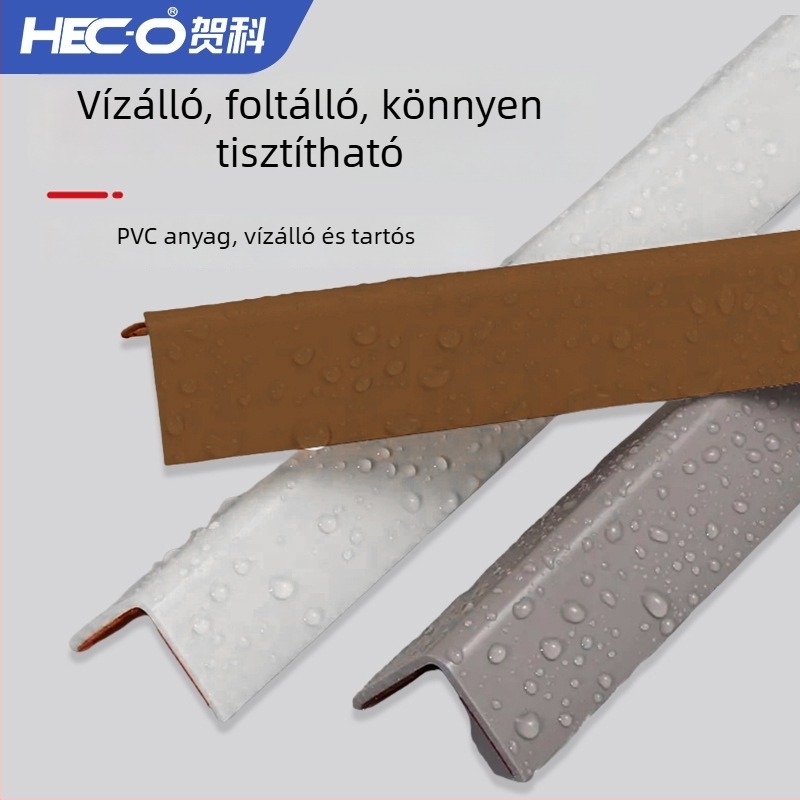 Puha PVC sarokvédő csíkok falakhoz, nappali dekoráció (Márka: He ke; Csomagolás: 70 db)