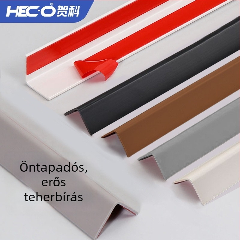 Puha PVC sarokvédő csíkok falakhoz, nappali dekoráció (Márka: He ke; Csomagolás: 70 db)