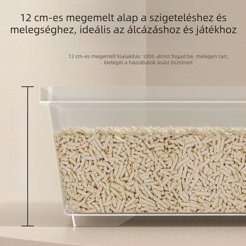 Aranyszőrű hörcsög ketrec – nagy méretű luxus villa, tág belső tér, szökésbiztos