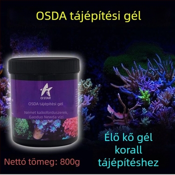 OSDA Akvárium táj dekoráció - Por alapanyag, 800 g, 15 darabos csomag