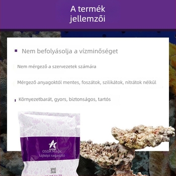 OSDA Akvárium táj dekoráció - Por alapanyag, 800 g, 15 darabos csomag