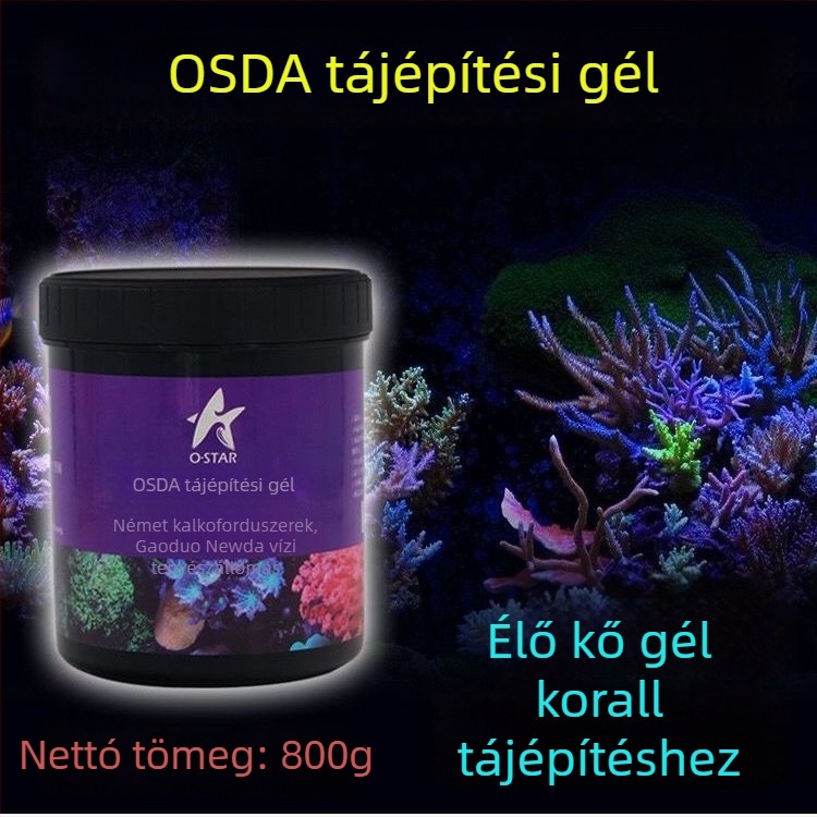 OSDA Akvárium táj dekoráció - Por alapanyag, 800 g, 15 darabos csomag
