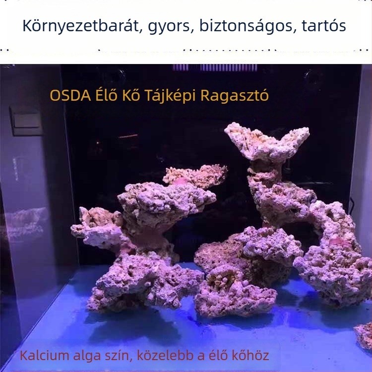OSDA Akvárium táj dekoráció - Por alapanyag, 800 g, 15 darabos csomag