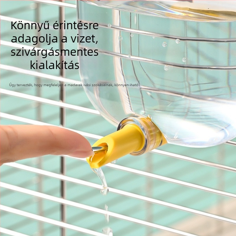 Nagy kapacitású automata madárvíz adagoló ketrecekhez