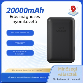 Autó GPS nyomkövető | 5 m helymeghatározás | 3 év akkumulátor-élet | riasztások: rezgés, áramkimaradás, kerítés, túllépés