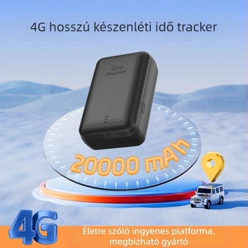 Autó GPS nyomkövető | 5 m helymeghatározás | 3 év akkumulátor-élet | riasztások: rezgés, áramkimaradás, kerítés, túllépés