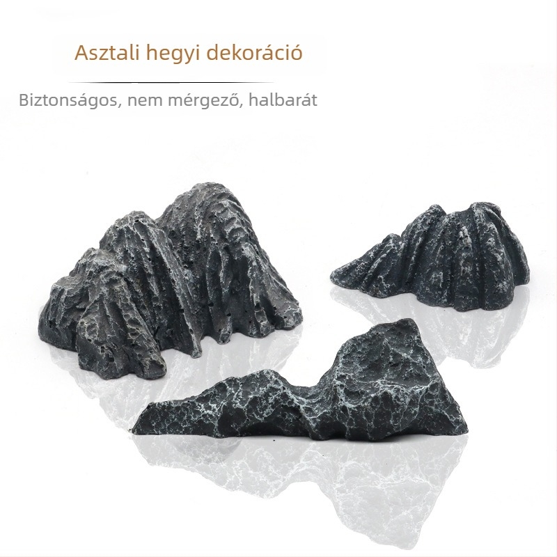 Gyanta akváriumi dekorációs készlet — minimalist stílus, 300 darabos doboz, Spirit Pets