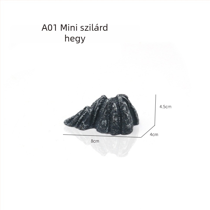 Gyanta akváriumi dekorációs készlet — minimalist stílus, 300 darabos doboz, Spirit Pets