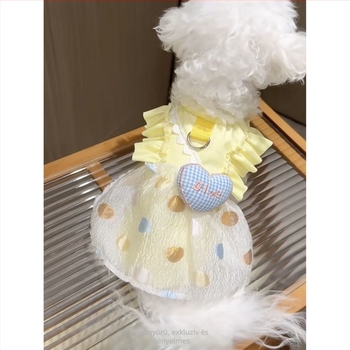 25 új kisállatruha — hercegnő-stílusú ruha Teddy, Bichon Frisé, Maltese és Pomeranian kölyökkutyáknak