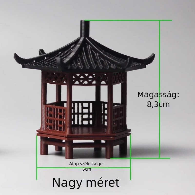 Akváriumhoz készült mikro táj dekor selyemvirággal (Anyag: selyemvirág; Eredet: Egyéb; Termékkategória: Egyéb)